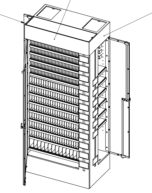 Marker End Cap CABINET ASSEMBLED WITH SUB-FRAME